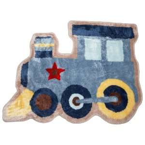  Lambs & Ivy Choo Choo Express Rug: Baby