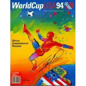  Tony Meola Autographed 1994 World Cup Soccer Program 
