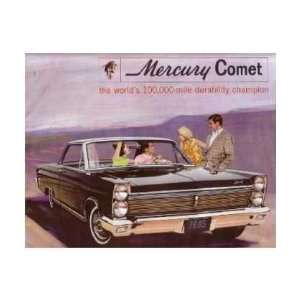    1965 MERCURY COMET Sales Brochure Literature Book: Automotive