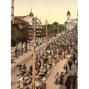   and market Debreczin (i.e. Debrecen) Hungary Austro Hungary 24 X 18.5