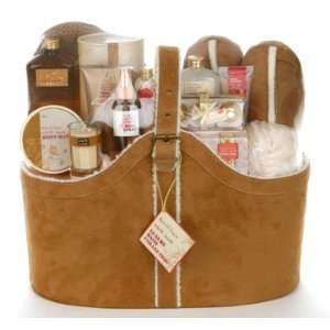   Luxury Collection White Peony Spa Bath and Body Gift Basket: Beauty
