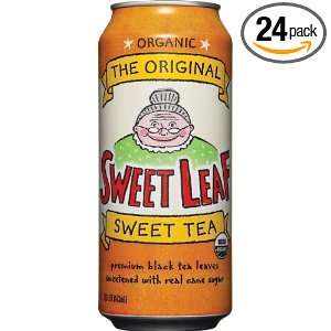 Sweet Leaf Tea, Original Sweet Tea, 15.5 Ounce Cans (Pack of 24)