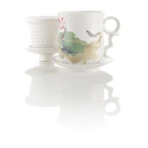  Teavana Bulbul and Lotus Infuser Mug