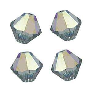  Swarovski Crystal #5301 6mm Bicone Beads Indian Sapphire 