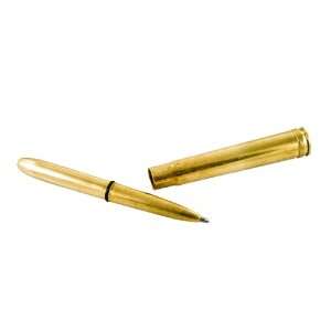  .375 Bullet Pen, Brass Electronics