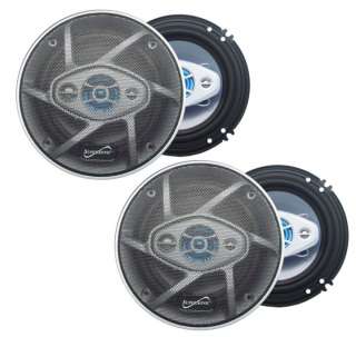 Supersonic SC 6504 6.5 4 Way 1600W Car Speakers  