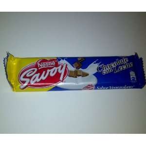 Chocolate con Leche Savoy   Milk Chocolat Savoy (12Pack) Product of 