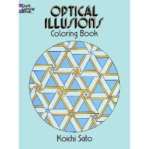 com Optical Illusions Coloring Book[ OPTICAL ILLUSIONS COLORING BOOK 