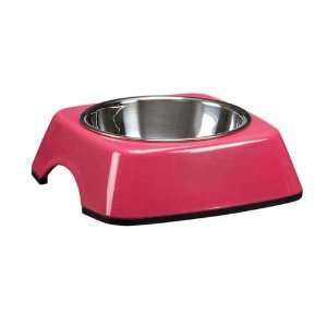    Pet Studio Mod Melamine Pet Bowls   Small / Pink