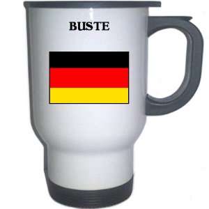  Germany   BUSTE White Stainless Steel Mug Everything 