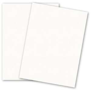  French Paper   DUROTONE   Butcher WHITE   8.5 x 11 