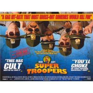  Super Troopers   Movie Poster   11 x 17: Home & Kitchen