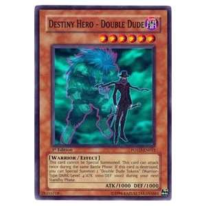   Gi Oh: Destiny Hero Double Dude   Power of the Duelist: Toys & Games