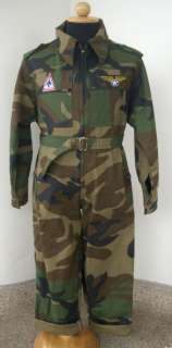 Children Boys Clothes Army Pilot Flightsuit M L XL  