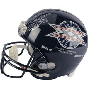   , Super Bowl XX/Bears Logo, MVP inscription, Riddell Replica Helmet