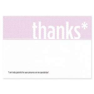  Hila Plum Bat Mitzvah Thank You Thank You Notes 