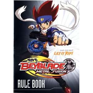  Beyblades 2010 Metal Fusion Rulebook Toys & Games