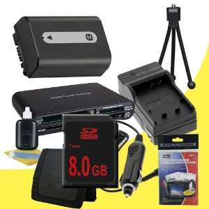   Sony Cybershot DSC HX100V Digital Camera DavisMAX Bundle: Camera