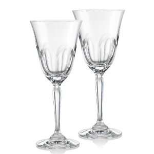  Rogaska Aulide Goblet  Set of 2: Kitchen & Dining