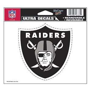  Oakland Raiders 5x6 Color Ultra Decal 
