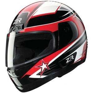  Z1R Strike Star Helmet   Medium/Black/Red: Automotive