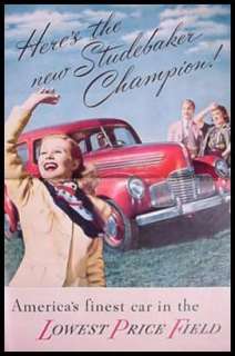 1939 Studebaker Champion Color Brochure  