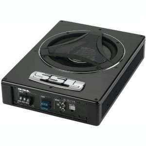   LOW PROFILE AMPLIFIED SUBWOOFER WITH ENCLOSURE (8; 900W): Electronics