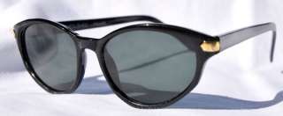 HONEY BUN Classic Vintage 50s 60s Cat Eye Glass Lens Sunglasses 
