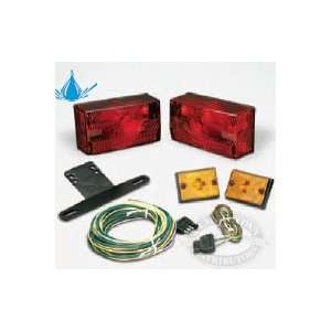  Submersible Over 80 Trailer Light and Wire Kit 407515 Trailer Light 