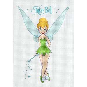  Janlynn Tinker Bell Counted Cross Stitch Kit 5 Inch x7 
