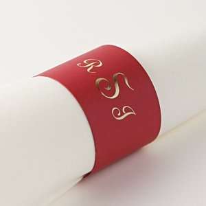 Design your own personalized Napkins Rings, only 50 minimum order 