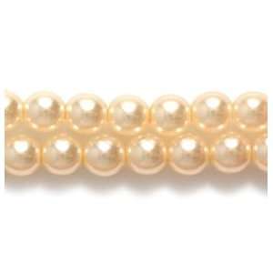   Glass Pearl, 4 mm, Victorian Ivory, 200 Pack: Arts, Crafts & Sewing