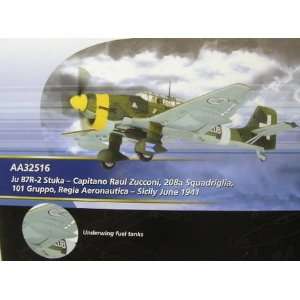  1/72 Ju 87R 2 Stuka 208a Sqn41 *: Toys & Games