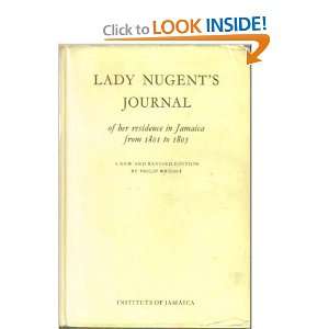   in Jamaica from 1801 to 1805: Philip; Lady Maria Nugent Wright: Books