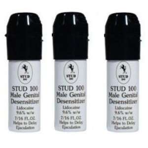  Stud 100 (Pack of 3): Health & Personal Care