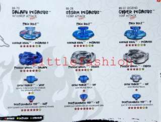   bb 28 bb 70 bb 17 beyblade cyber storm galaxy pegasus launcher  