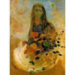  FRAMED oil paintings   Odilon Redon   24 x 32 inches 