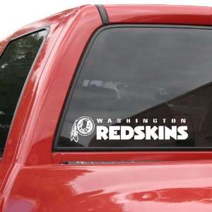   Washington Redskins 4 x 17 Die Cut Decal Strip: Sports & Outdoors