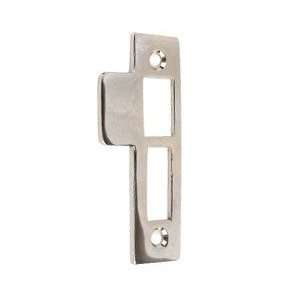  Deadbolt Style Strike Plate Chrome: Home Improvement