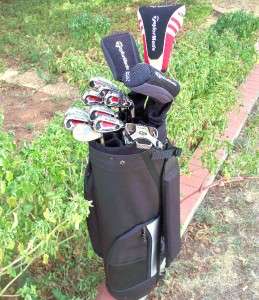 FULL TAYLORMADE SET  SUPERFAST DRIVER, 3WD, HYBRID & FORGIVING 