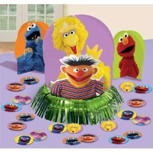  Sesame Street Party Table Decorating Kit: Toys & Games