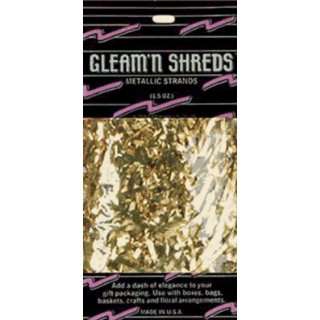  Gleam N Shreds Metallic Strands  Gold 