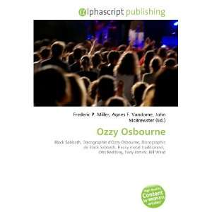  Ozzy Osbourne (French Edition) (9786132702920): Books