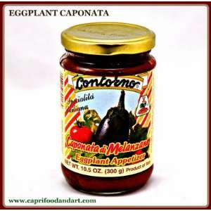 Contorno Sicilian Eggplant Caponata Appetizer 10.5 Oz Jar:  