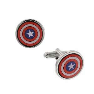  Captain America Shield Logo Cuff Links: Everything Else