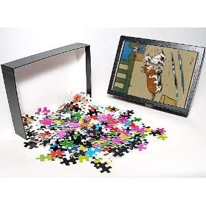   Jigsaw Puzzle of Dog Confronted By Pig from Mary Evans: Toys & Games