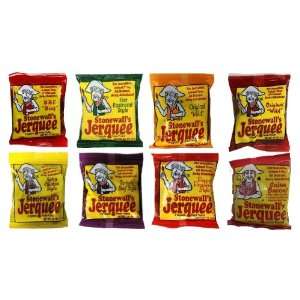 Stonewalls Jerquee Variety Pack   1.5 Ounce Packets   Pack of 8 