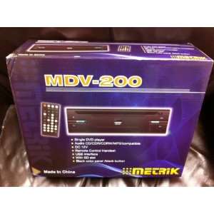  Metric mdv 200 Car Vehicle Dvd/Cd/Cdr/CDRW/Mp3/compatible 