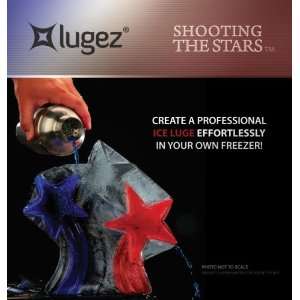  Lugez Shooting Stars Ice Luge Mold: Kitchen & Dining