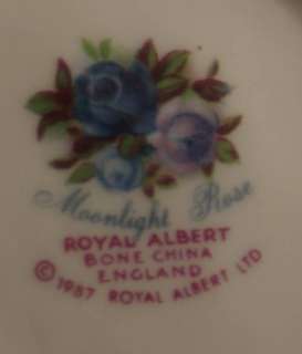 Royal Albert Moonlight Rose Cake Plate Large  